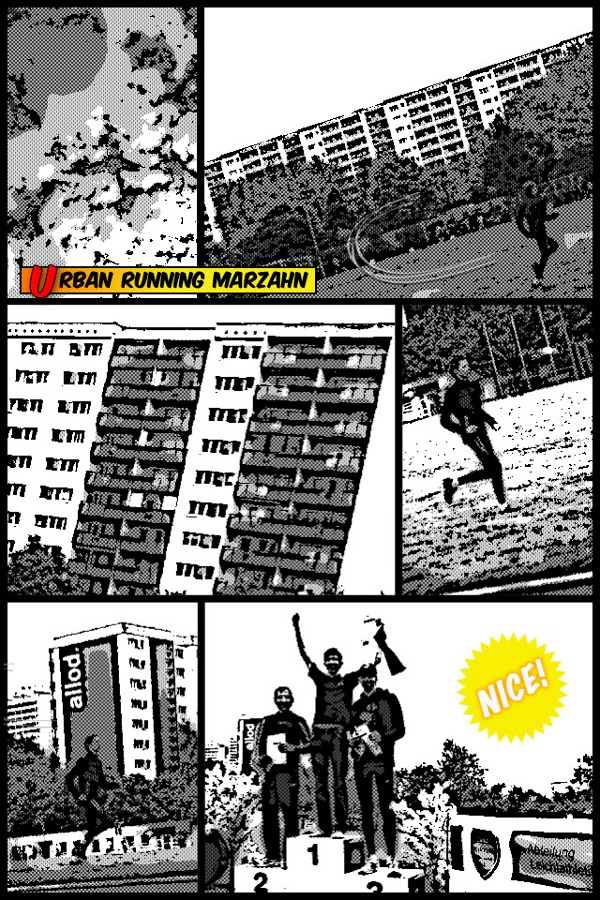 Carsten Schlangen - Urban Running in Marzahn. Ein Comic